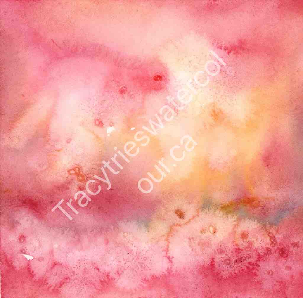 Fan favourite original abstract watercolour painting by Tracy Green