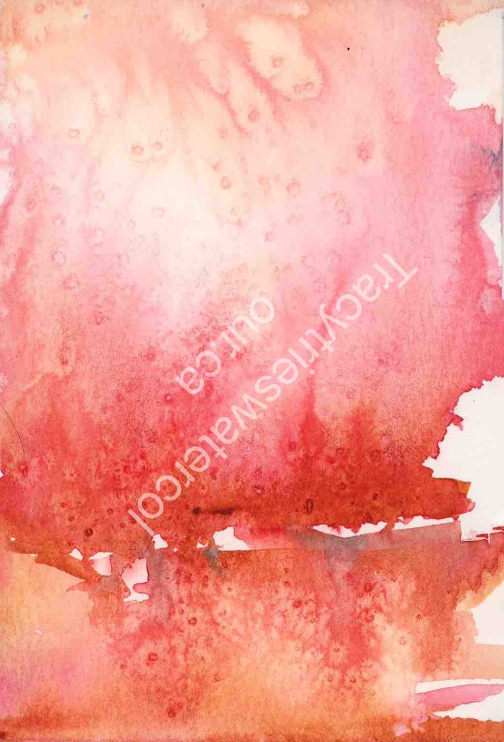 Fan favourite original abstract watercolour painting by Tracy Green